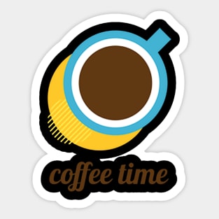 Coffee Time Sticker